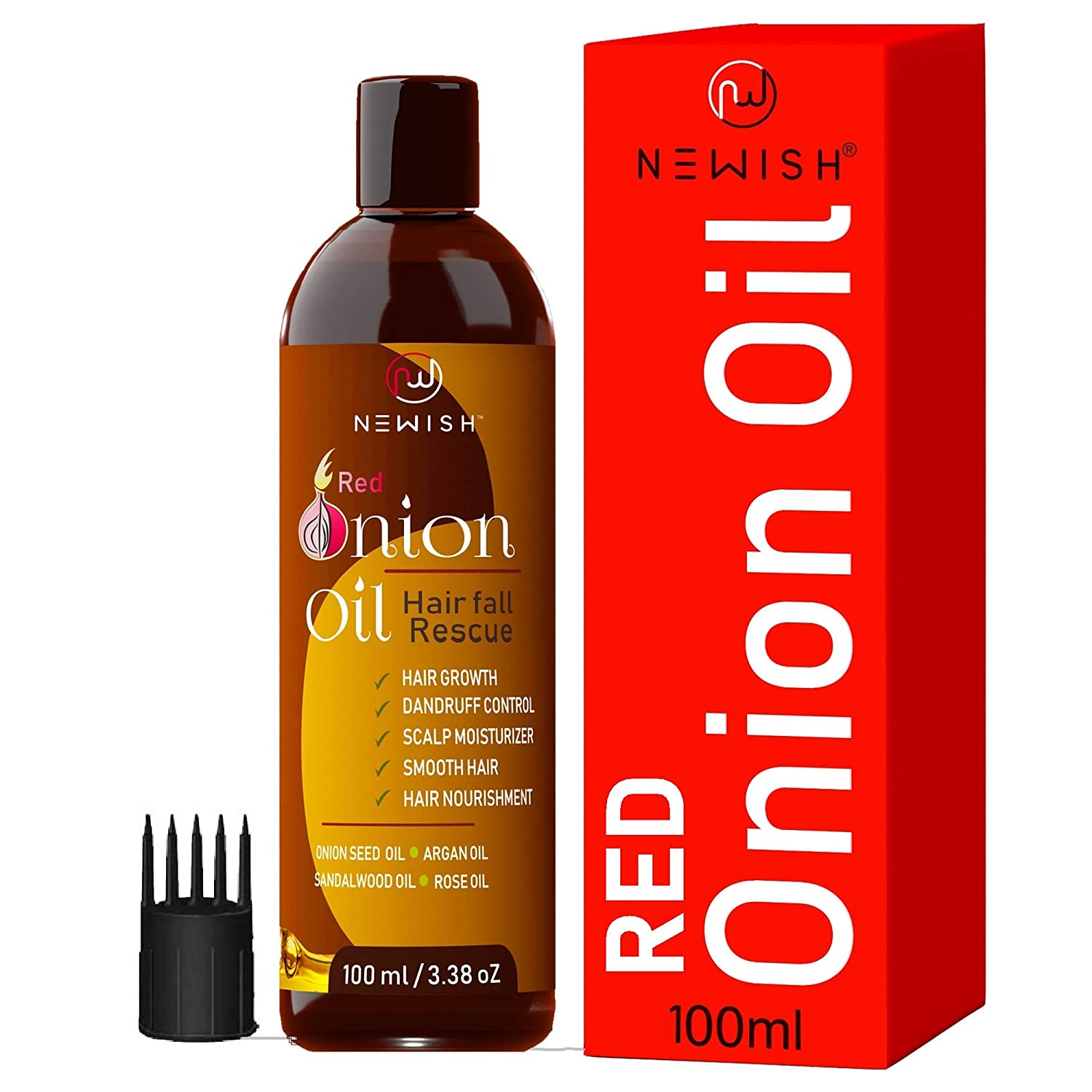 Newish Onion Hair Oil for Hair Growth & Hair Fall Control