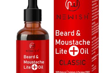 Beard And Moustache Growth Oil For Men - Newish Classic Lite Plus